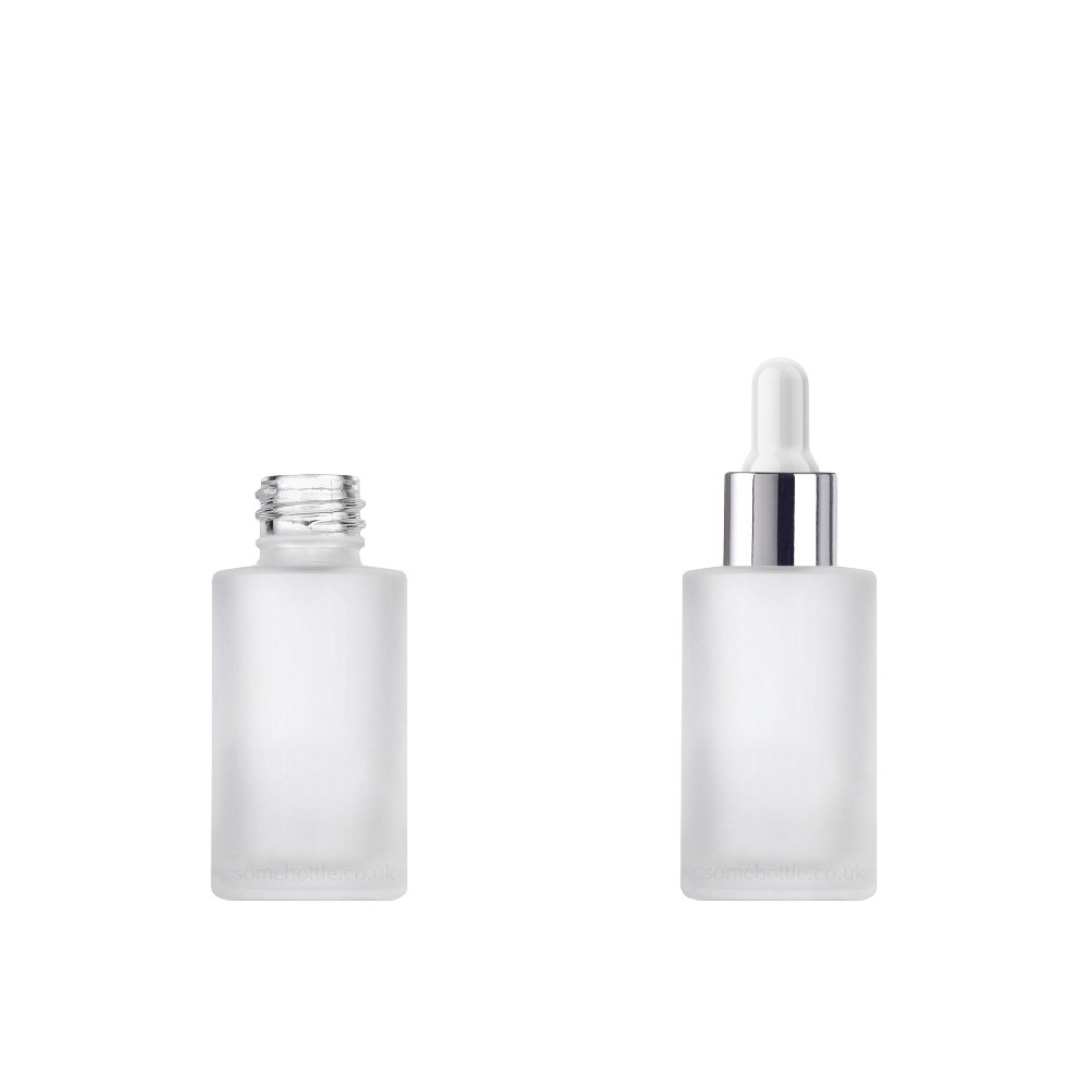 Frosted Glass Bottles